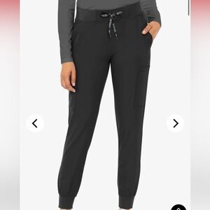Med Couture Scrub Black Pants